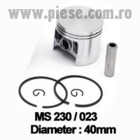Piston complet Stihl 021 – 023 - FS 400 – MS 210 – MS 230 D.40mm bolt 10